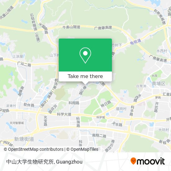 中山大学生物研究所 map