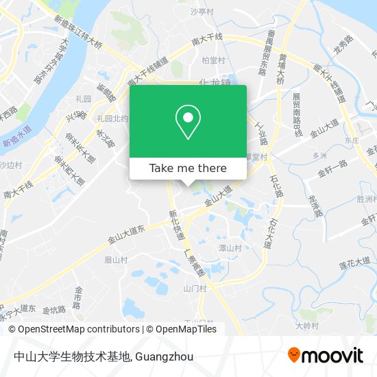 中山大学生物技术基地 map