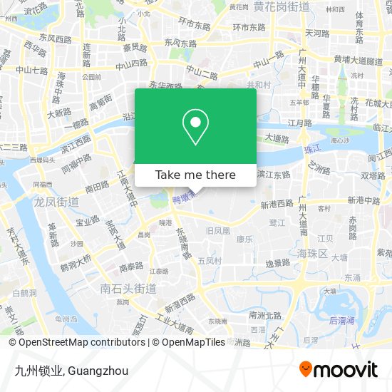 九州锁业 map