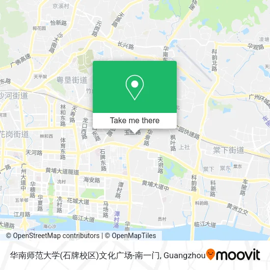 华南师范大学(石牌校区)文化广场-南一门 map