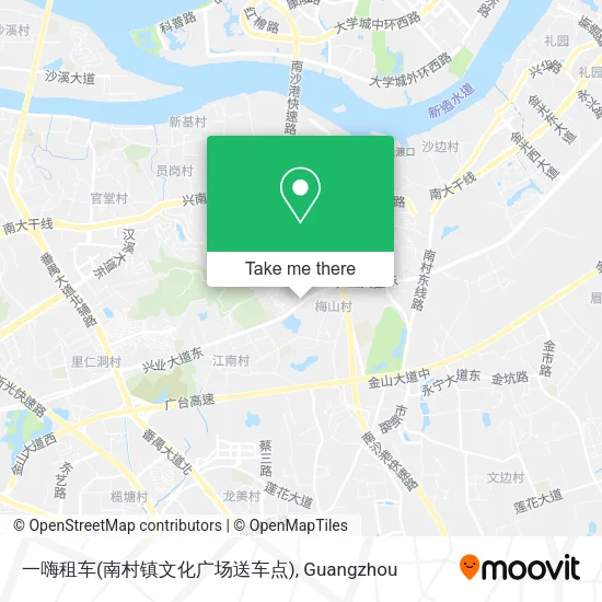 一嗨租车(南村镇文化广场送车点) map