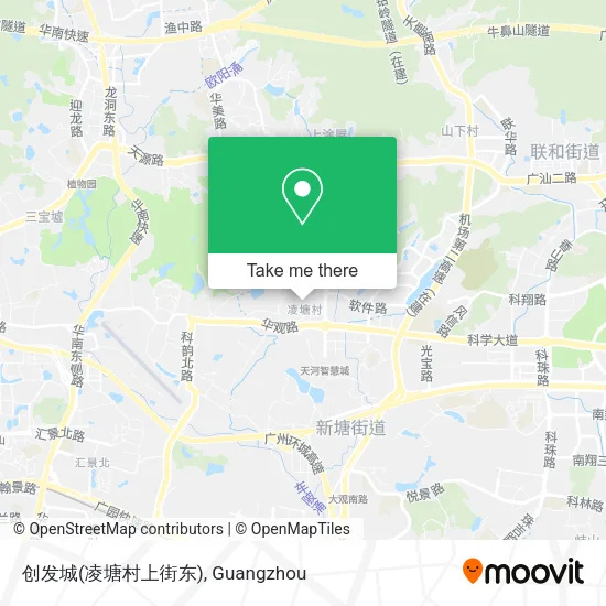 创发城(凌塘村上街东) map