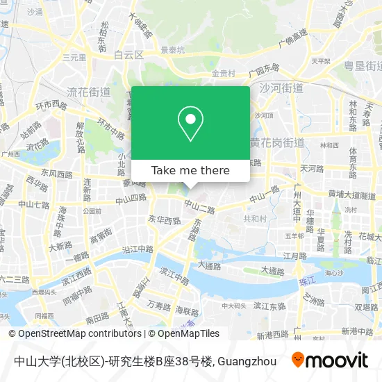 中山大学(北校区)-研究生楼B座38号楼 map