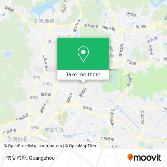 信义汽配 map