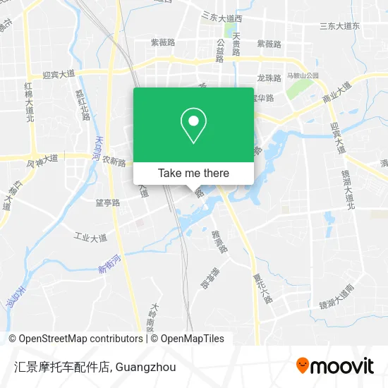 汇景摩托车配件店 map