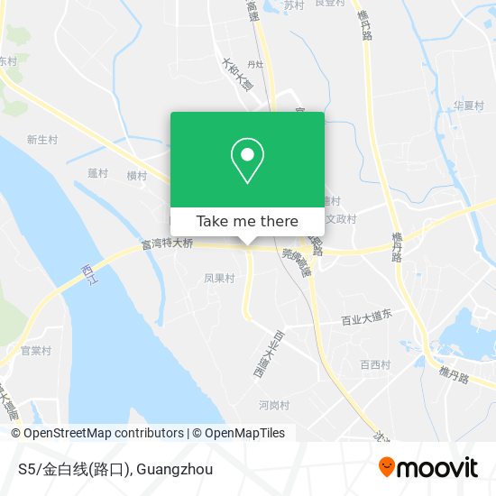 S5/金白线(路口) map