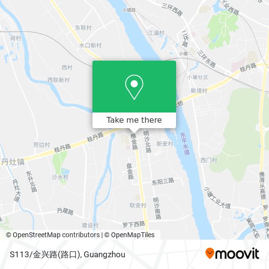 S113/金兴路(路口) map