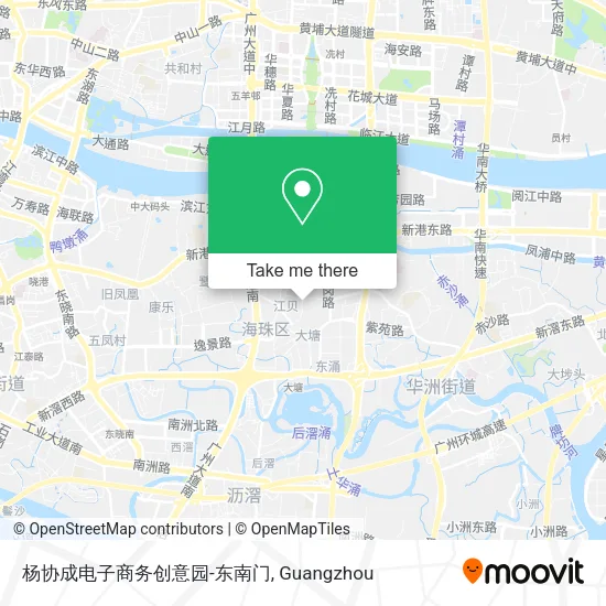 杨协成电子商务创意园-东南门 map