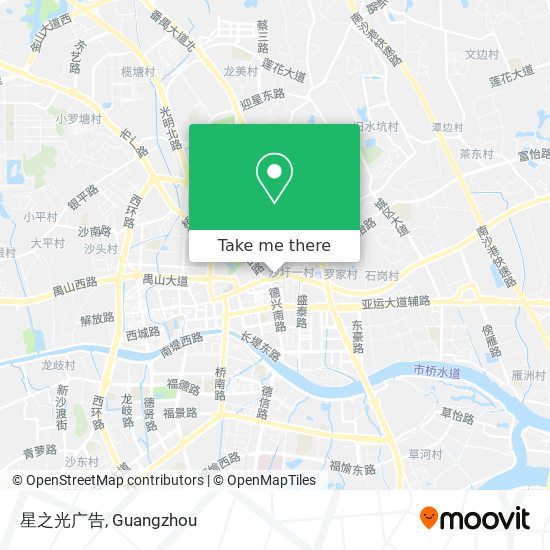 星之光广告 map