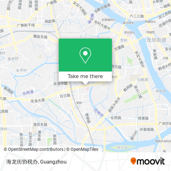 海龙街协税办 map