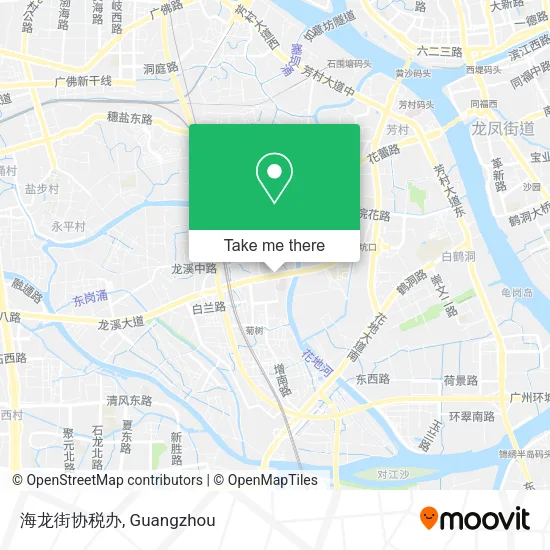 海龙街协税办 map