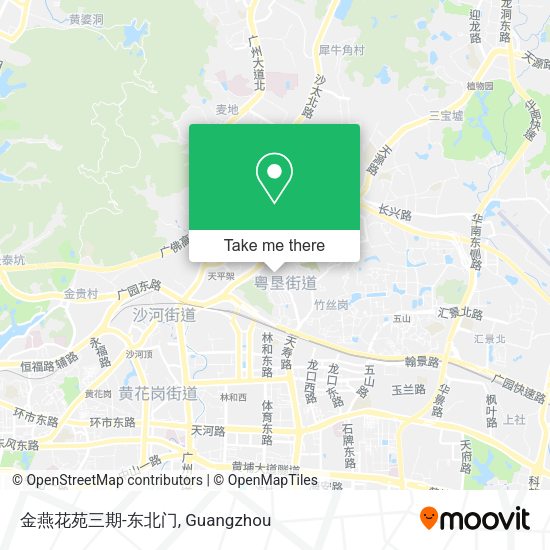 金燕花苑三期-东北门 map