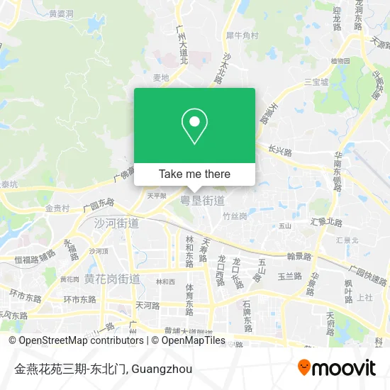 金燕花苑三期-东北门 map