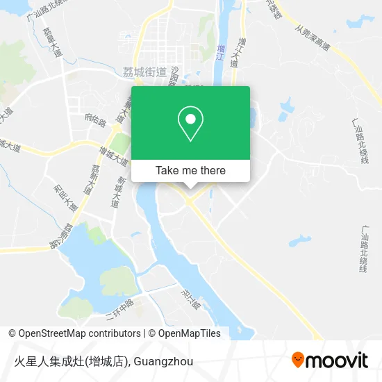 火星人集成灶(增城店) map