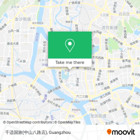 千适国旅(中山八路店) map