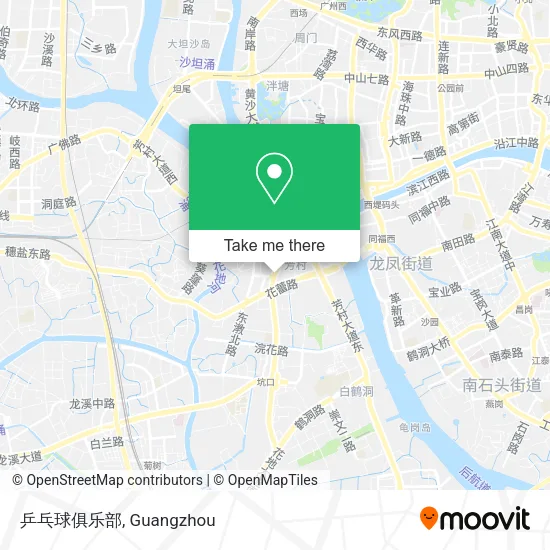 乒乓球俱乐部 map