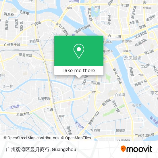 广州荔湾区显升商行 map