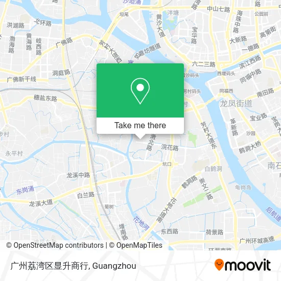 广州荔湾区显升商行 map