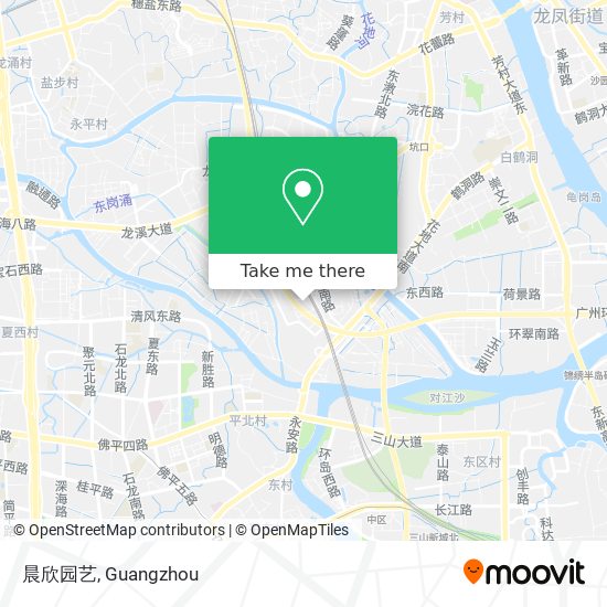晨欣园艺 map