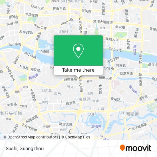 Sushi map