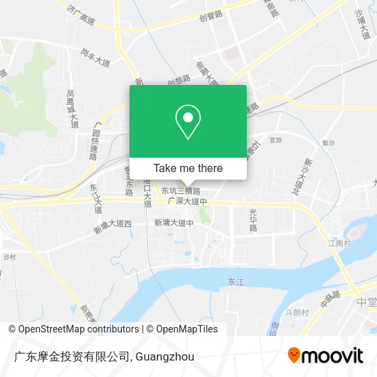 广东摩金投资有限公司 map