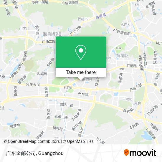 广东金邮公司 map