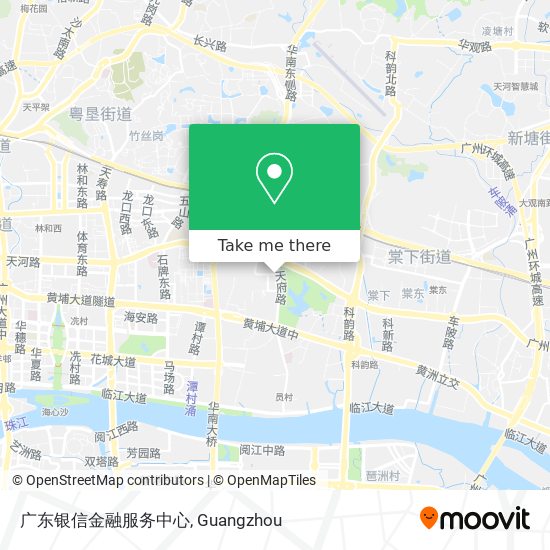 广东银信金融服务中心 map