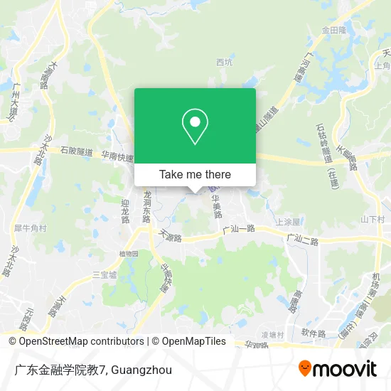 广东金融学院教7 map