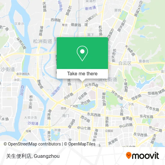 关生便利店 map