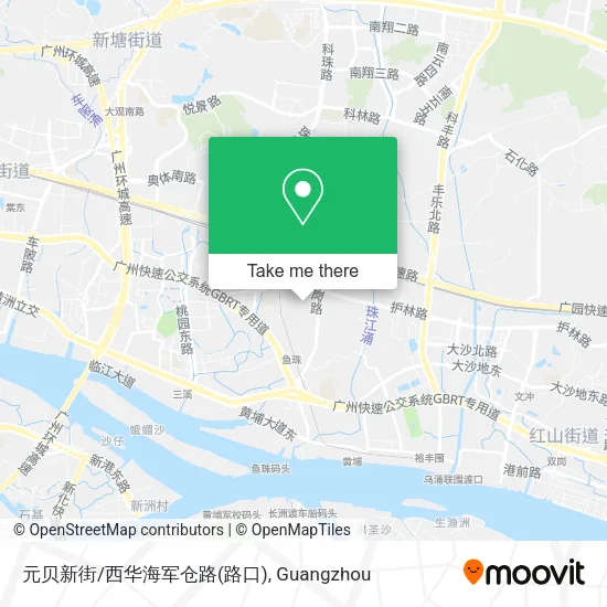 元贝新街/西华海军仓路(路口) map