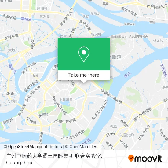广州中医药大学霸王国际集团-联合实验室 map