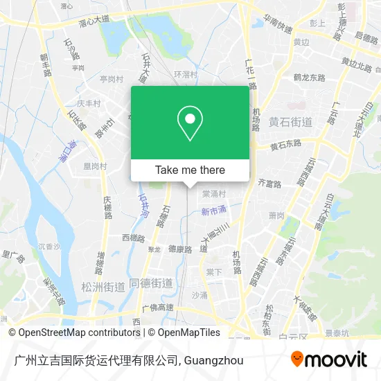 广州立吉国际货运代理有限公司 map