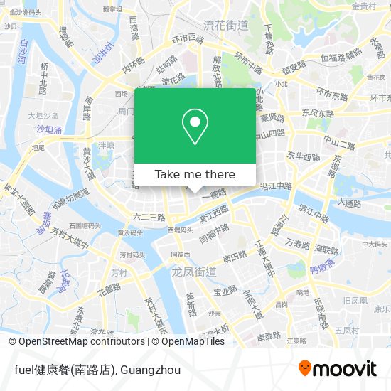 fuel健康餐(南路店) map