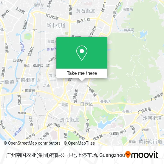 广州南国农业(集团)有限公司-地上停车场 map