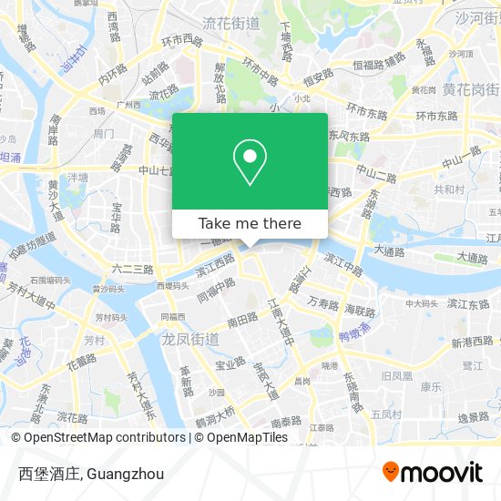 西堡酒庄 map