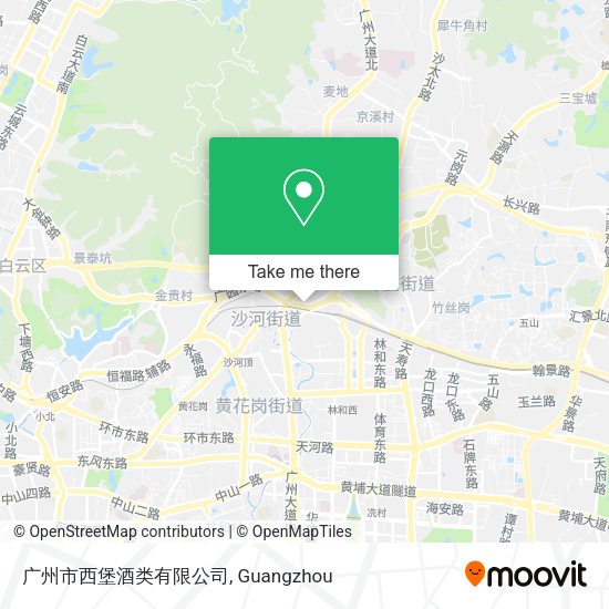 广州市西堡酒类有限公司 map