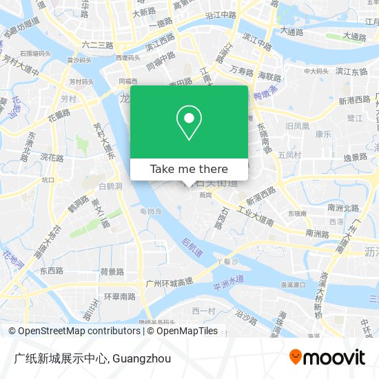 广纸新城展示中心 map
