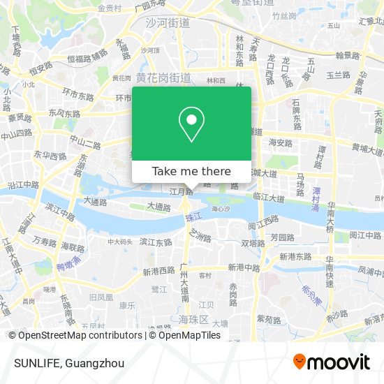 SUNLIFE map