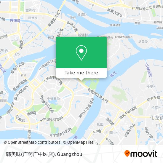 韩美味(广药广中医店) map