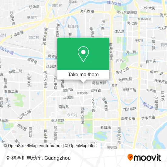 哥得圣锂电动车 map