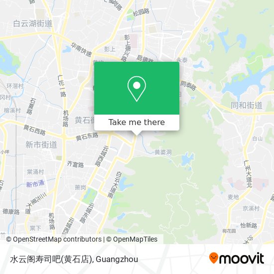 水云阁寿司吧(黄石店) map
