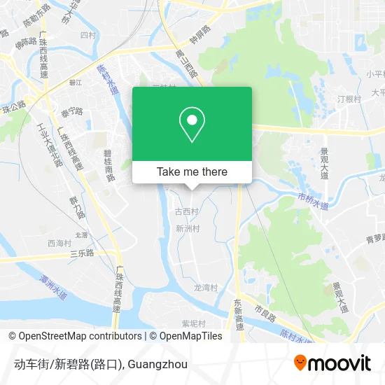 动车街/新碧路(路口) map