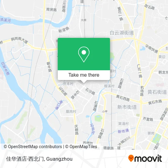 佳华酒店-西北门 map