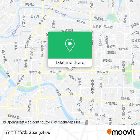 石湾卫浴城 map