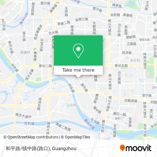 和平路/镇中路(路口) map