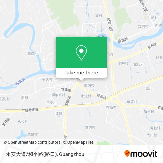 永安大道/和平路(路口) map