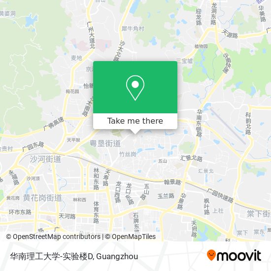 华南理工大学-实验楼D map