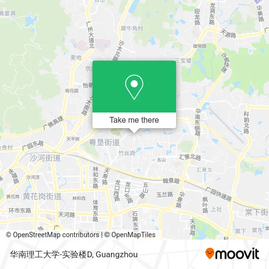 华南理工大学-实验楼D map