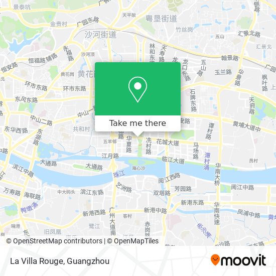 La Villa Rouge map