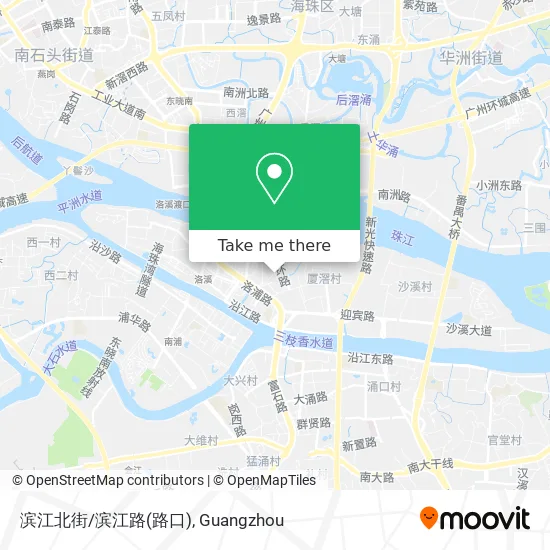 滨江北街/滨江路(路口) map